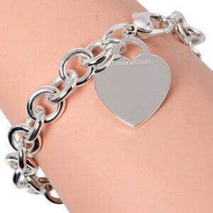 TIFFANY&Co. Return to TIFFANY & Co. Heart tag Bracelet Silver925 heart 35
